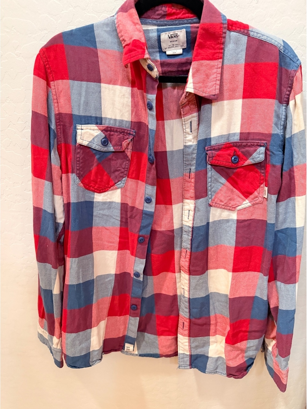 Vans Button Up Long Sleeve